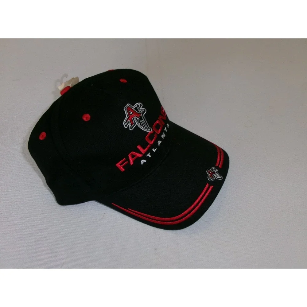 ATLANTA FALCONS STRAPBACK TWINS SKATE BEACH GOLF Y2K 00S HAT CAP VINTAGE J1
